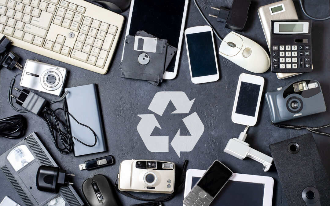 Electronics recycling and shredding