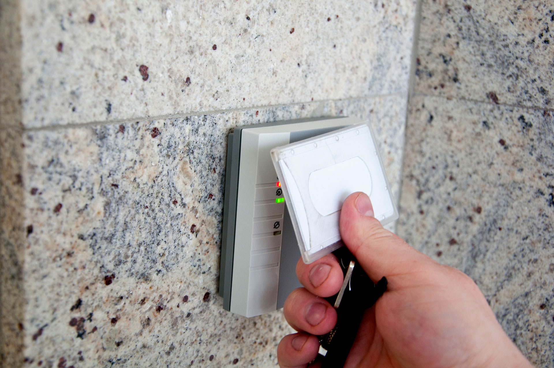 Recycle Building access control point